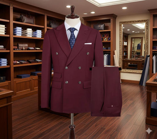 Suit - Maroon